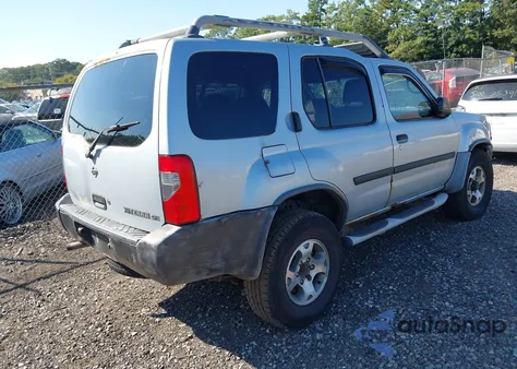 2000 Nissan Xterra Se/Xe из США, поврежденный, VIN 5N1ED28Y0YC557268